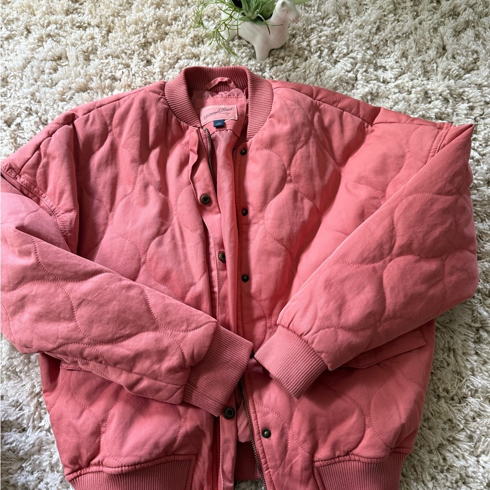 Universal Thread Pink Bomber Jacket - image 1